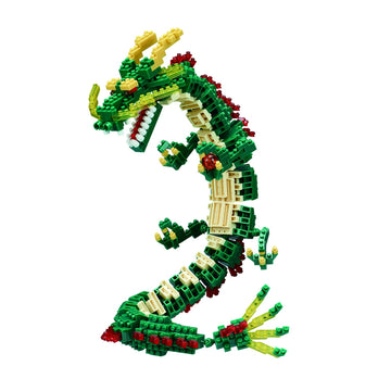 Nanoblock - Fantastic Animals - Dragon (Renewal), Advanced Hobby Series Building Kit