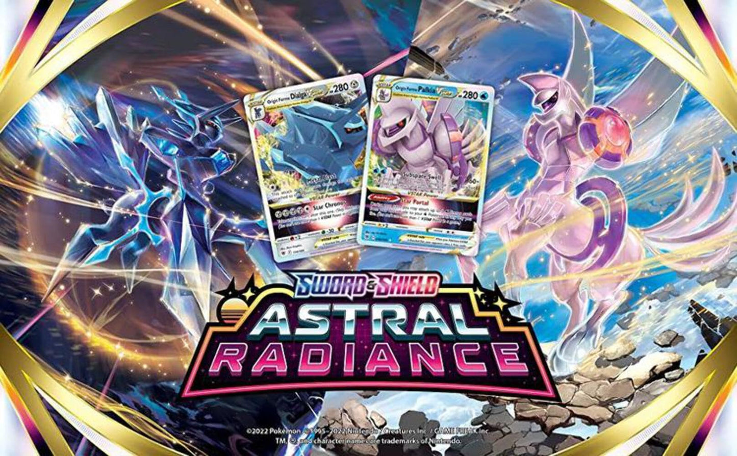 Pokémon TCG Astral Radiance Booster Pack - 10 Cards, Multicolor, Model POK86023, Size 4.13 x 2.36 x 0.2 inches