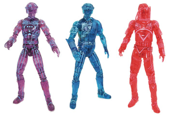 Diamond Select Toys San Diego Comic-Con 2021 limited availability Tron Deluxe Action Figure Box Set  Multicolor