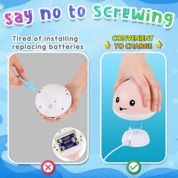 ?2025 Upgraded?Gigilli Baby Girl Whale Bath Toy - Easy Charging, Bath Toys For Kids Ages 1-3, Light Up Bath Fountain Toy 6-12-18 Months Toddlers Bath Toy Sprinkler Baby Valentines Birthday 1 2 3 Gifts