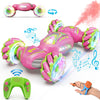Nicella Remote Control Car, Pink RC Cars for Girls, Gesture Control Stunt Car with Light & Music, 4WD, 360 Rotating, 2.4Ghz Remo