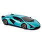 CMJ RC Cars Twin Pack: Lamborghini Sian & Police RC Cars, Plastic, Model 124TPPCS, Perfect for Racing Fans