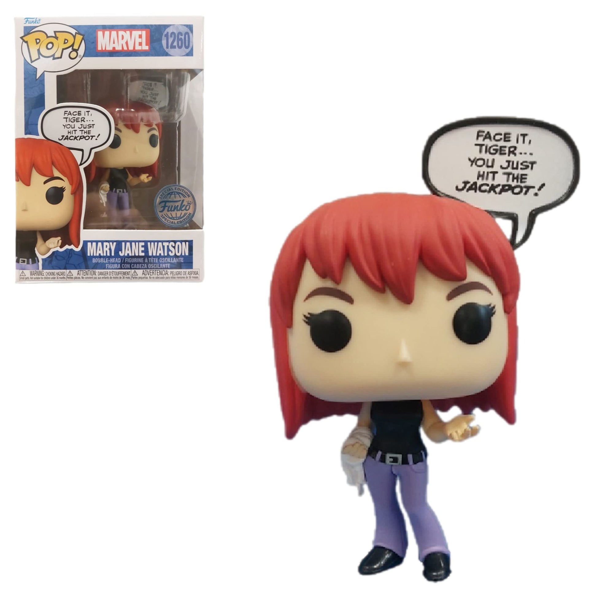 Funko - Spider-Man - Mary Jane Watson Pop! Vinyl Figure - EE limited availability
