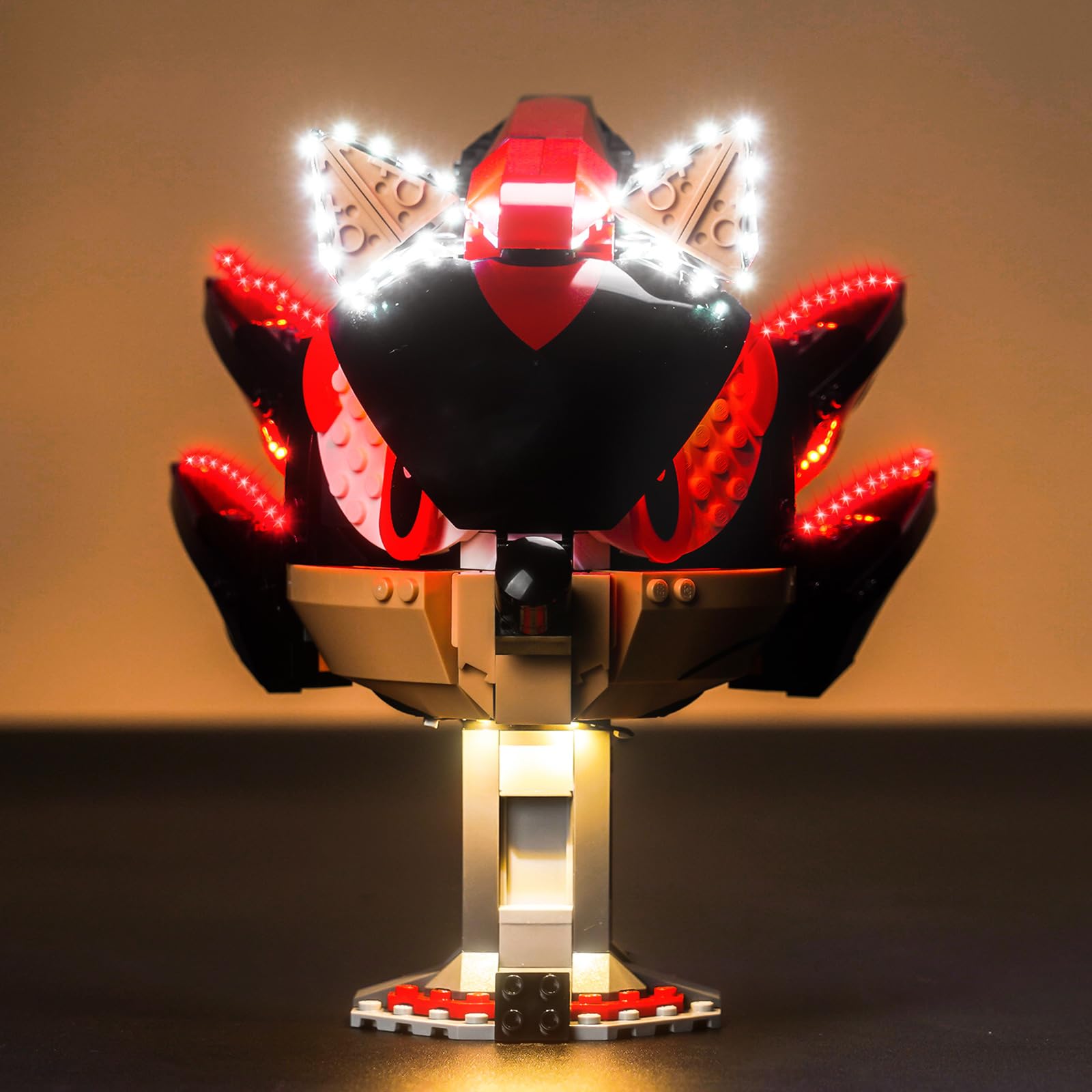 Brickbling Led Lighting Kit Only, Compatible With Lego Sonic The H' Edgehog: Shadow The H' Edgehog (No Model), Lights Compatible