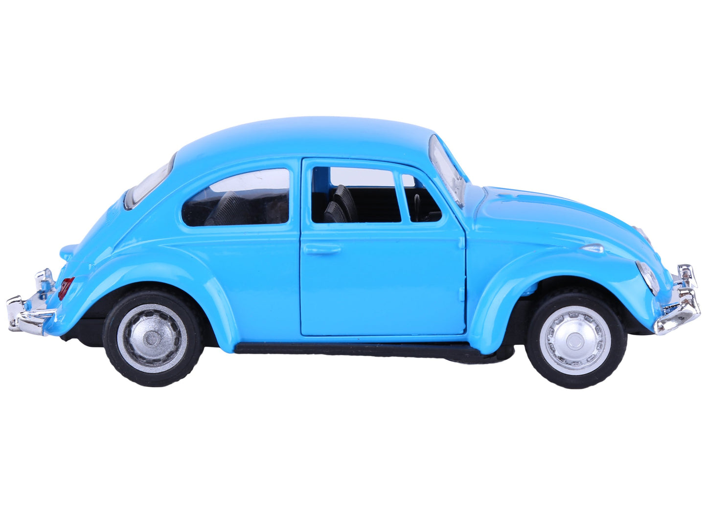 Berry President 1967 Classic Beetle Bug Vintage 1/32 Scale Diecast Metal Pull Back Car Model Toy for Gift/Kids (Blue)