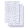 Juvale 48 Sheets Blank Puzzles To Draw On Bulk – 6X8 Inch Make Your Own Jigsaw Puzzle For Kids Crafts Projects (28 Pieces Each)