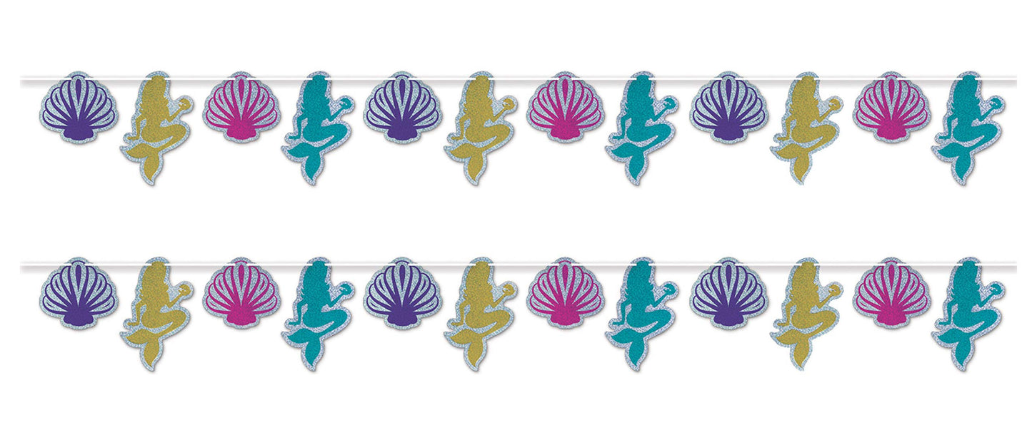 Mermaid & Seashell Streamer
