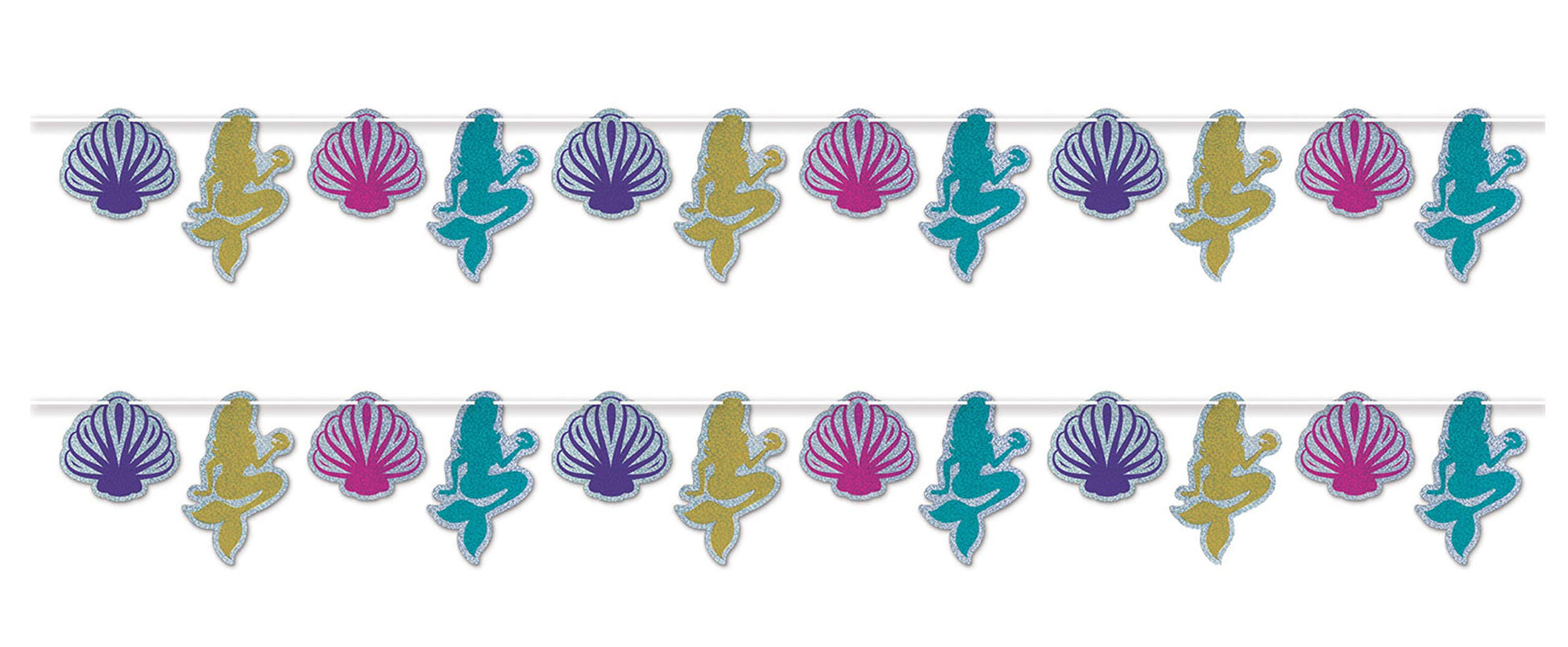 Mermaid & Seashell Streamer