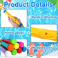 Vellibring 8PCS Pool Diving Swim Toys Colorful Underwater Training Sinking tossing Dive Sticks for Kids Summer Pool Swimming Party Favor Games