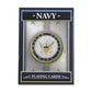Springbok - United States Navy Playing Cards - Officially Licensed 52 Playing Card Deck - Made In Usa