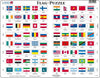Larsen Puzzles Flags Of The World 80 Piece Children'S Educational Jigsaw Puzzle