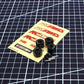 RCAWD for UTB18 Capra 12mm Wheel Hex Hub Adaptor Upgrades H12*10mm Parts # AXI212015, for Axial 1/18#AXI01002 Black