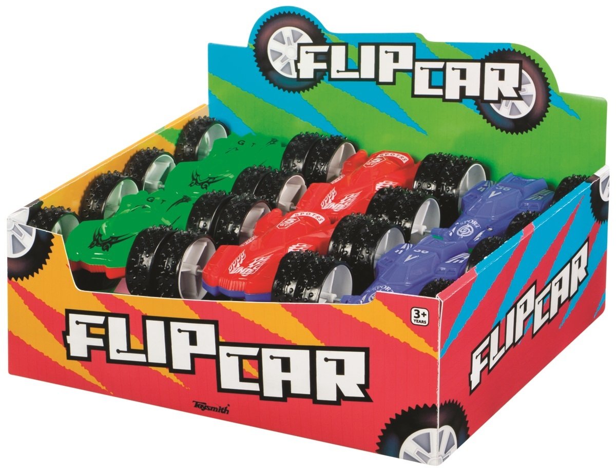 Toysmith - Double Sided Flip Car (1-Pack)