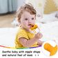 Teething Toys 3 Months Up With Strap To Clip On, Mombella Clown Fish Teether Toy For Babies, Bpa Free, Super Soft Silicone Baby