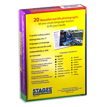 Stages Learning Materials Stages Learning Materials Lang-O-Learn Esl Occupation Vocabulary Cards Flashcards For English, Spanish, French, German, Italian, Chinese, Korean +More