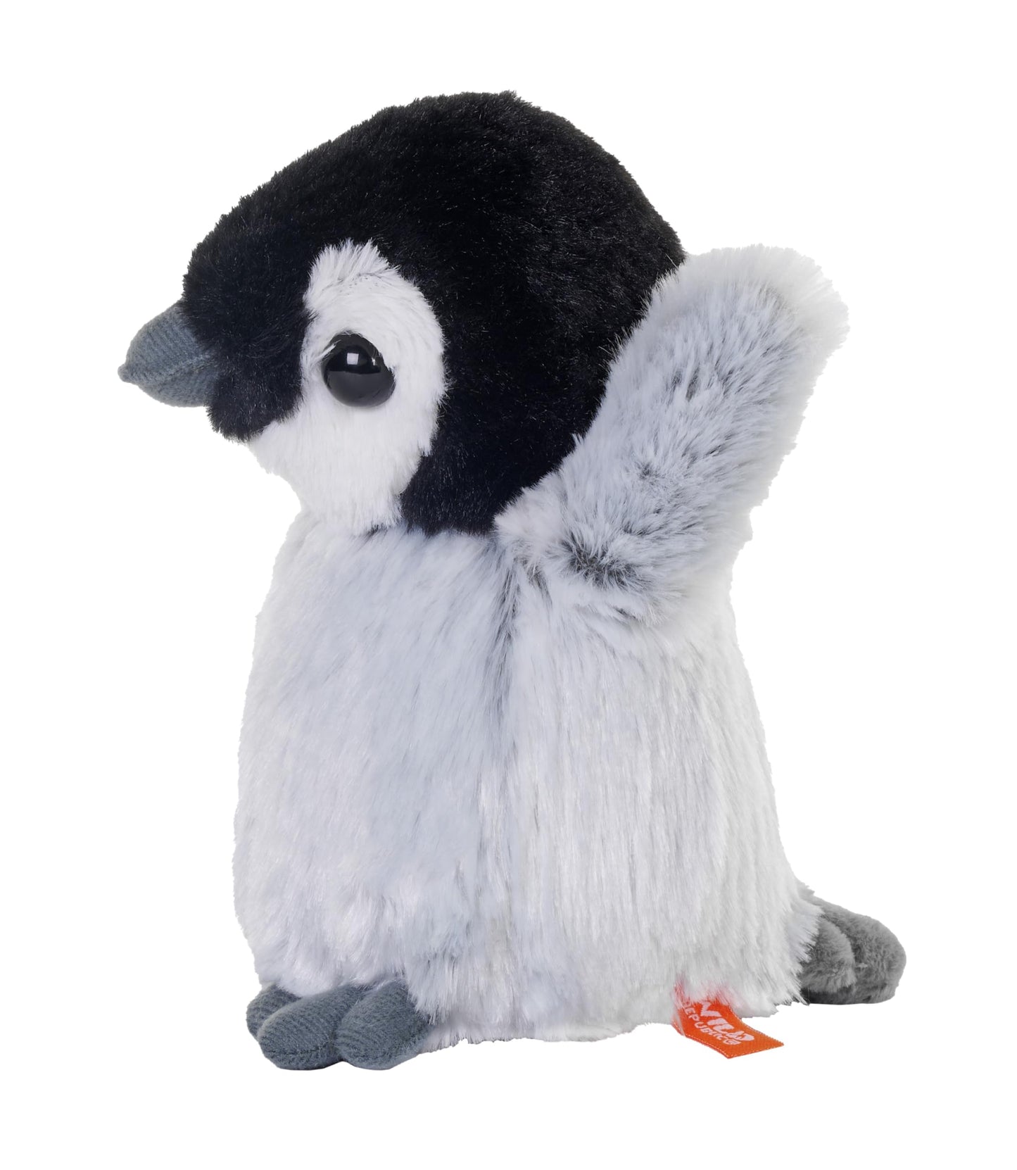WILD REPUBLIC Penguin Plush Stuffed Animal, 6-Inch Cuddlekins, Playful Penguin, Polyester