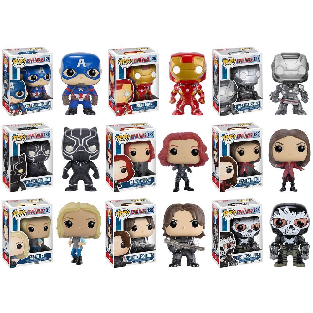 Funko POP Exclusive Mystery Starter Pack - Set of 6 Random Funko POPS, Multi-color, FUNK001406, No Duplicates