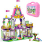 Exomoon Girls Princess Castle Building Toys, Royal Castle & Tree Creative Building Blocks Kits Toys Gift For Kids, Learning And 