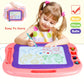 Wellchild Magnetic Drawing Board - Large Plastic Doodle Pad for Kids, A-purple, Ideal Toddler Toy for 3-Year-Olds, Perfect Gift for Any Occasion