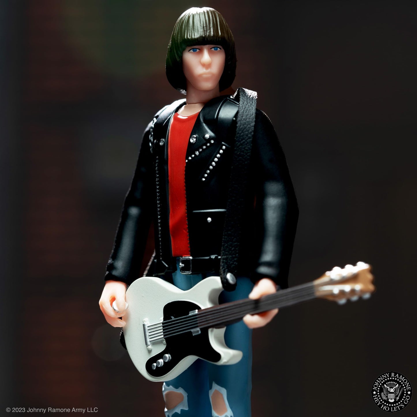 Super7 Johnny Ramone Reaction Figures Wave 01 - Johnny Ramone Action Figure
