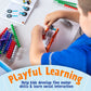 POPULAR PLAYTHINGS Clipstix, 100 Pieces, Multicolor Plastic, Model LL7244