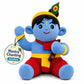 Mantra Chanting Baby Krishna Soft Toy for Kids, Musical Plush Toy with 6 Preloaded Mantras and Aartis, Birthday Gift for Babies,