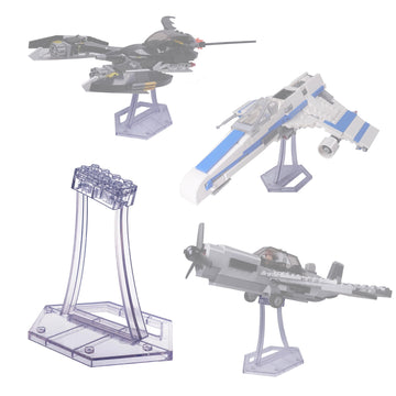 Display Stand For Lego 75301 X-Wing Starfighter, 75348 75346 75347 Tie Bomber, 75333 Jedi Starfighter, For Plane Building Block