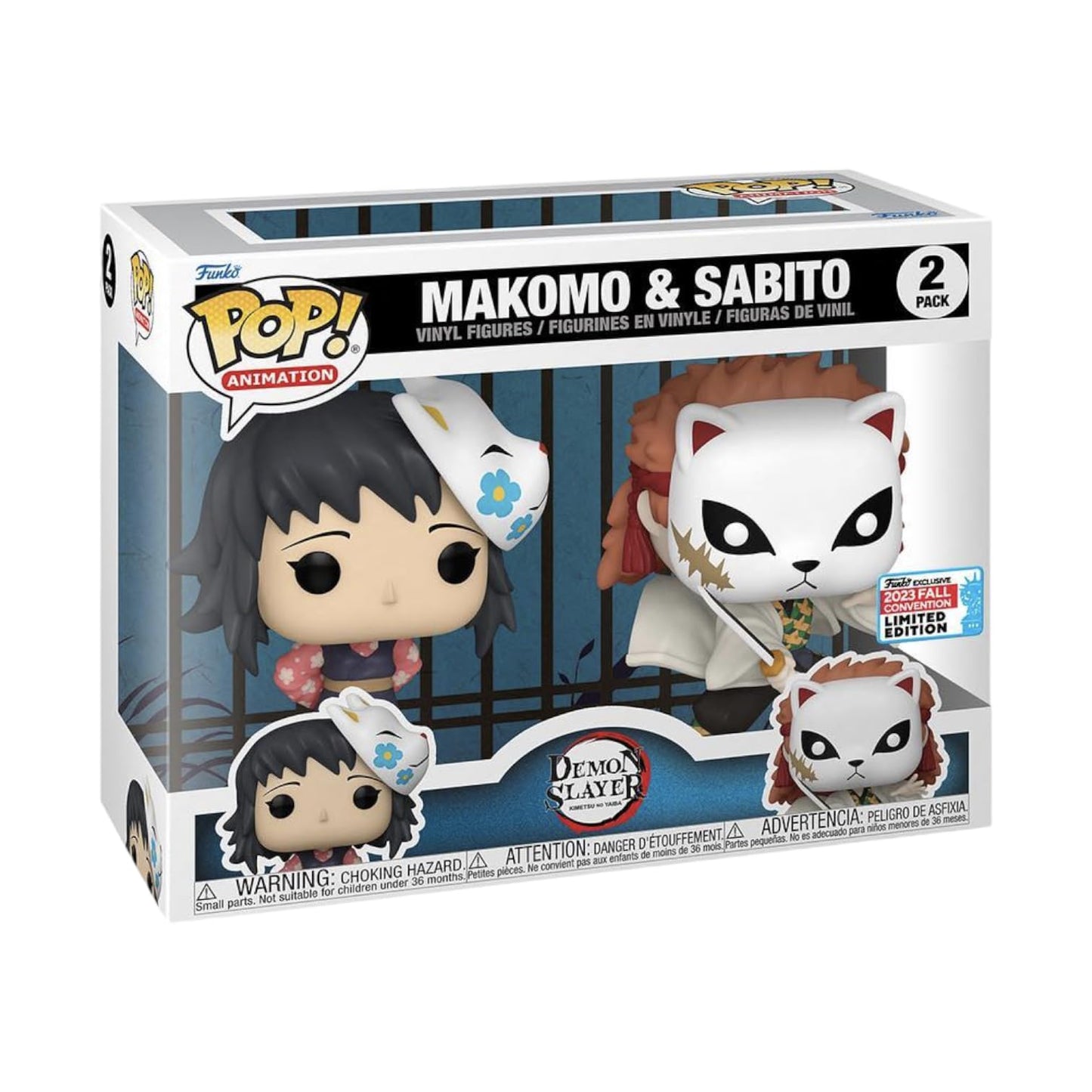 Pop! Animation: Demon Slayer - Makomo & Sabito (Nycc 2023 Shared Exclusive)