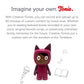 Tonies Creative Audio Character - Record And Upload Up To 90 Minutes Of Your Own Stories And Songs - Purple/Dark