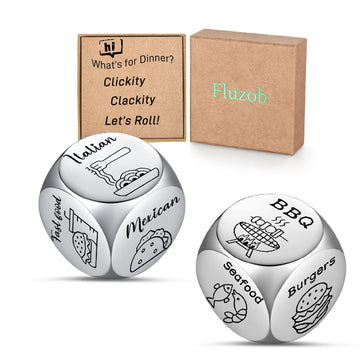 Valentines Day Gifts for Her Wife Him Husband Food Decision Dice Funny Gifts for Men Women Adults Couples Games Gag Date Night I