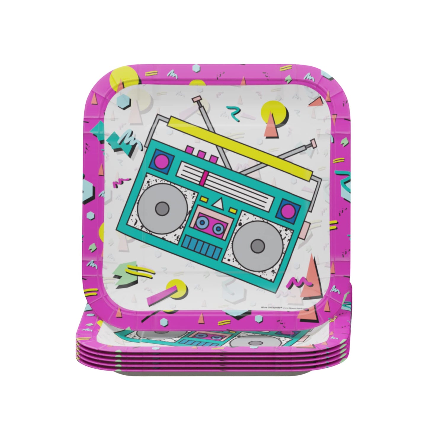 Brick Party Supplies Packs (100 Pieces For 16 Guests) - Building Block Party Supplies, Gamer Birthday Decorations, Gamer Party Supplies , Blocks Party Decor, Brick Birthday, Blue Orchards