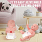 Libima 80 Pack Baby Doll Diapers Paper Reborn Doll Diapers Refill For 18-24 Inch Newborn Dolls Accessories Underwear Underpants,