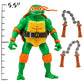 Teenage Mutant Ninja Turtles: Mutant Mayhem 5.5” Michelangelo Deluxe Ninja Shouts Figure By Playmates Toys