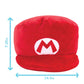 Club Mocchi- Mocchi- Nintendo Super Mario Plush - Mario Hat Plushie - Collectible Squishy Plushies - 15 Inch