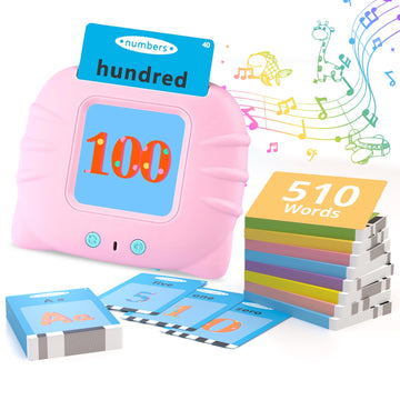 Pocket Speech Therapy Toys,Alphabet Flash Cards For Toddlers With 510 Sight Words, Abc Learning Resources Toys, Autism Sensory Toys For Autistic Children, Preschool Educational Montessori Toys