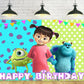 Monster Inc Backdrop for Birthday Party Decorations Girl Boo Monster Background for Baby Shower Party Cake Table Decorations Sup
