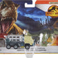 Matchbox Jurassic World Dino Transporters, 1 Vehicle & 1-2 Mini Dinosaurs, Ages 3 Years Old & Up