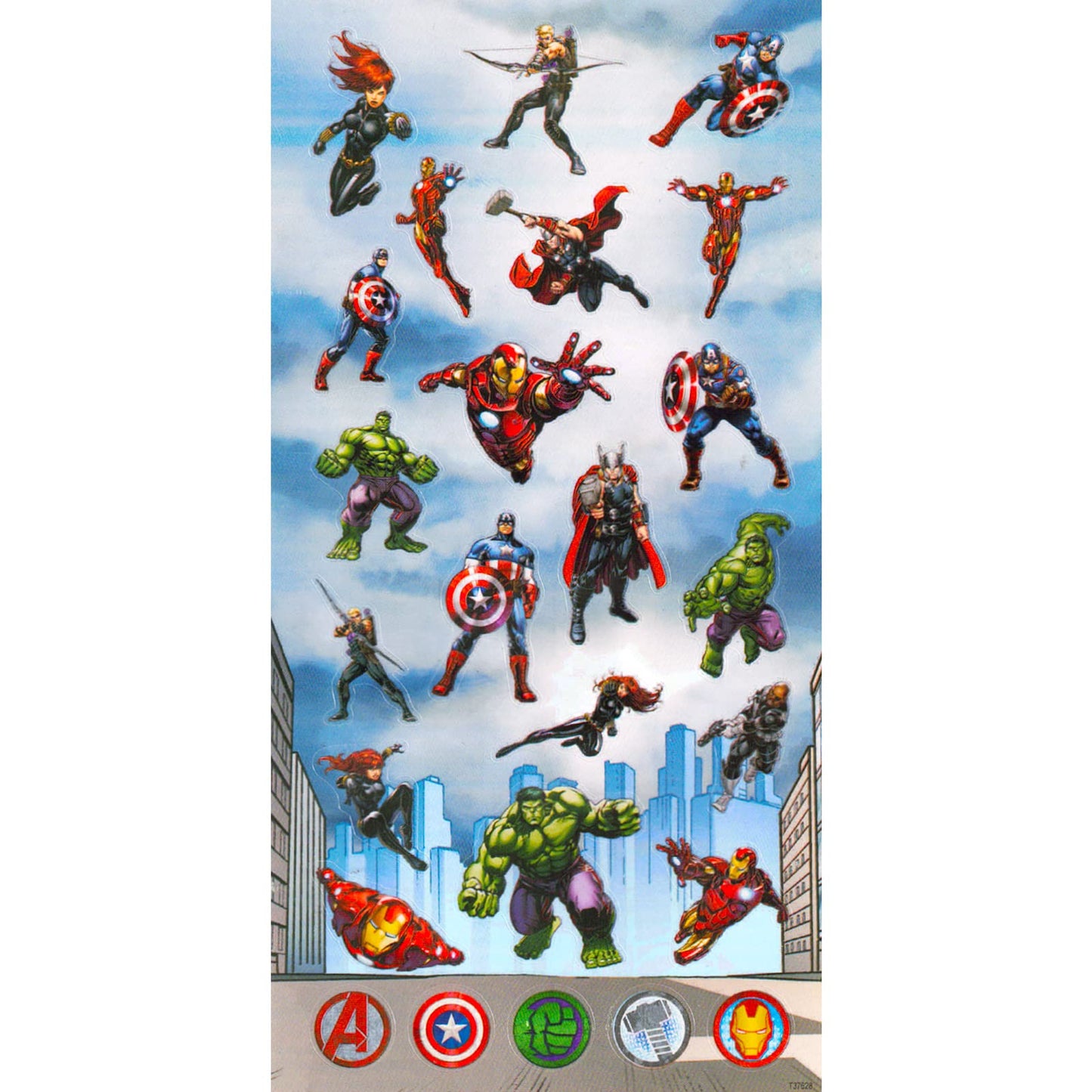 Marvel Avengers Bop Bag Set - 3 Pc Inflatable Punching Toy for Kids, Plastic, Multicolor