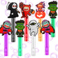 ONBKYGF 24PCS Halloween Party Favors for Kids Goodie Trick Or Treat Bag Fillers Pinata Gifts, Halloween Bubble for Halloween Tre