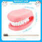Patelai 1 Pcs Mouth Puppet with Tongue Teeth Mouth Hand Puppet Dental Model and Toothbrush for Boys Girls Educational Tools Spee