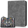Pok?pal Trading Card Binder  9 Pocket Card Collection Binder for 540 Cards  enhanced Card Book Double Sided Pocket  Collector Album Card Holder Folder for TCG PM MTG OPCG YGO Sports Cards (Grey)