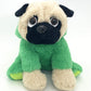 Joyamigo Pug Stuffed Animal Plush Dog Puppy Soft Cuddly Toy In Costumes Dressed As Dinosaur - Super Cute Quality Dino Teddy Plush Easter Basket Stuffers Decor