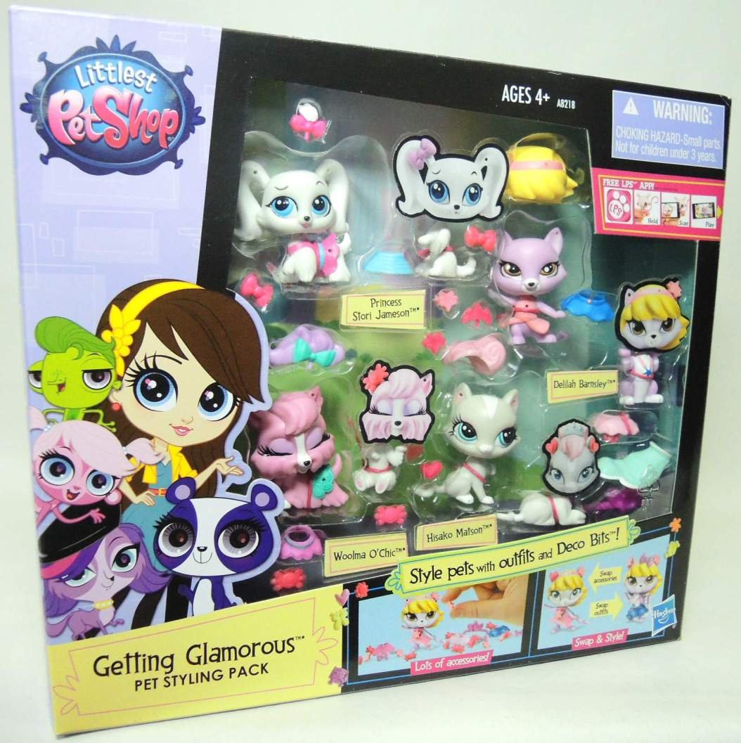 Littlest Pet Shop Getting Glamorous Pet Styling Pack