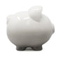 Child to Cherish Ombre Ceramic Piggy Bank, Gray