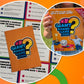 Quokka Giant Outdoor Games For Kids Ages 8-12 - Fun Family Game For Kids & Adults With Jumbo Dice - Play Indoor & Outdoor | 250 Challenges | Quick Set Up - Card Trivia Game For Teens Ages 7 10