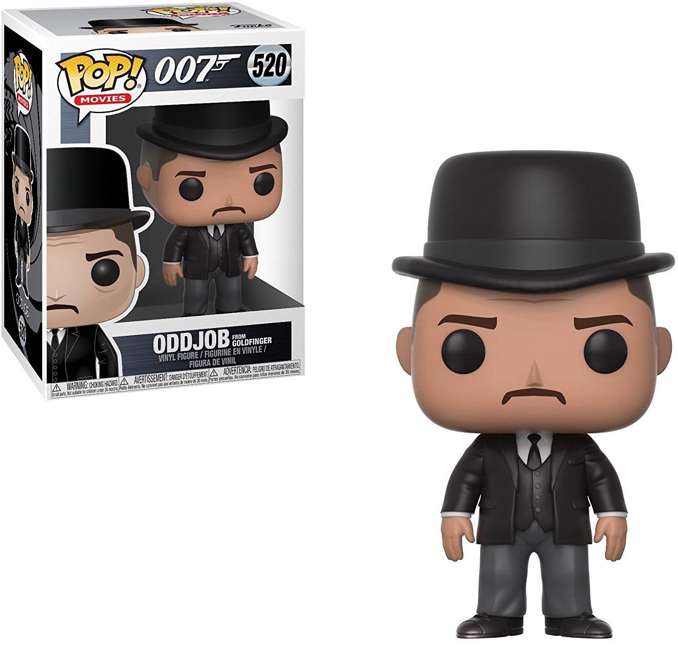 Funko Pop! Movies: James Bond Oddjob Collectible Figure
