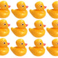 Floating Weighted Duckies (12 Pack) Plastic Yellow Duck Pond Floater. (2.75'') Fun Bath Tub Pool Play Toy. (Yellow)