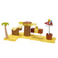 Nintendo Mario Bros Universe Micro Deluxe Pack Wave 1: Layer Cake Desert Ice Mario Playset