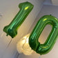 10 Balloon Number, Green Number 10Th Birthday Balloons 40 Inch, 10 Years Old Green Birthday Decorations For Boys Girls, 10Th Ann
