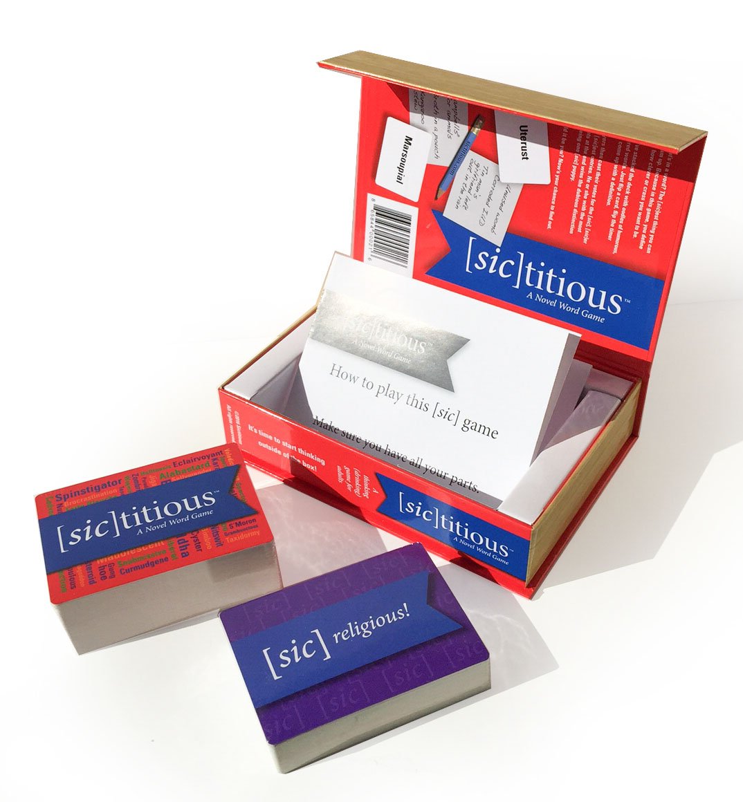 [sic]titious: A Novel Word Game (Basic)